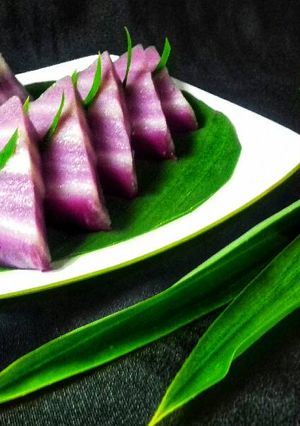 Foto resep Kue lapis ubi ungu #pr_lapistradisional