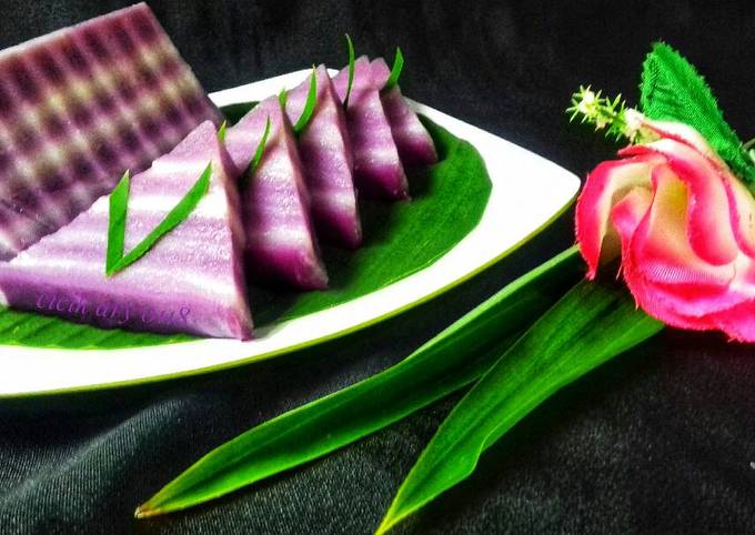 Resep Kue lapis ubi ungu #pr_lapistradisional oleh Cicik Ary - Cookpad