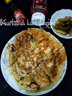 Foto resep Martabak kari daging