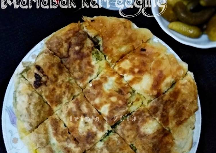 Martabak kari daging