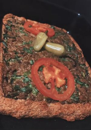 صورة لوصفة عيش أبو اللحم المكّاوي 😋 كيتو