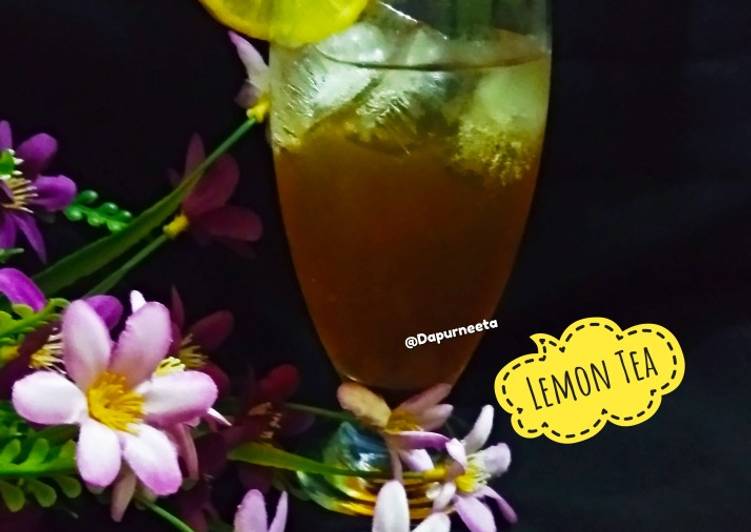 makanan Lemon tea Jadi, Bikin Ngiler