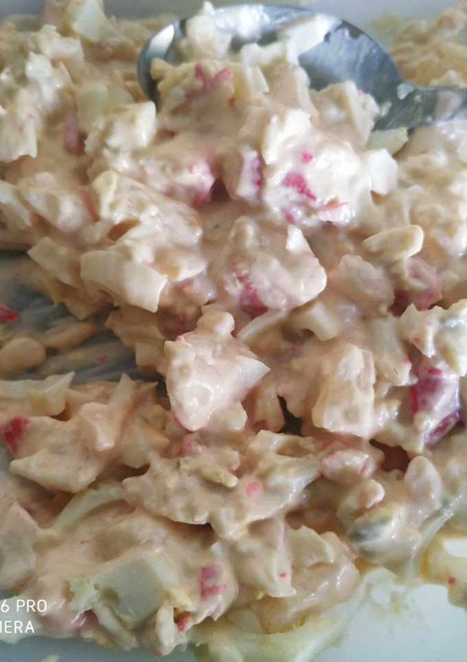Una foto de Ensalada de cangrejo