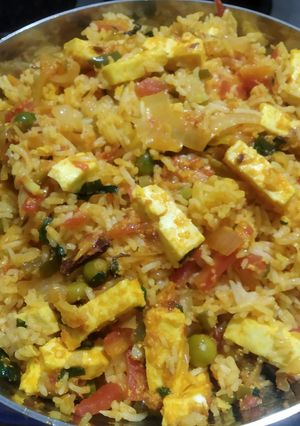 पनीर बिर्याणी (Paneer biryani recipe in marathi) रेसिपी चे मुख्य फोटो 