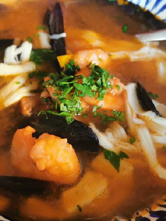 Una foto de Cazuela de mariscos