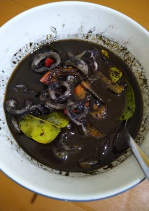 Foto resep Cumi bumbu hitam gurih