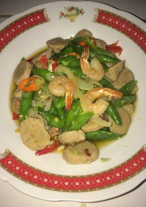 Foto resep Tumis Buncis Udang Bakso