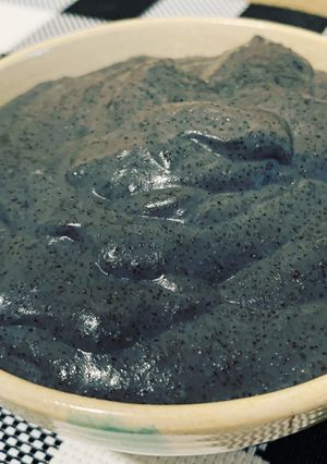 A picture of Black Sesame Dessert.