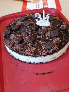 Una foto de Tarta oreo cheesecake