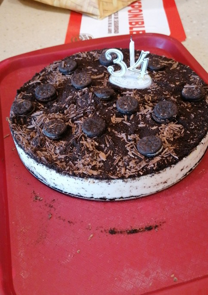 Una foto de Tarta oreo cheesecake