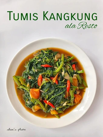 Langkah Gampang Membikin Resep Tumis Kangkung Saus Tiram Ala Resto yang Lezat Anti Ribet, Lezat