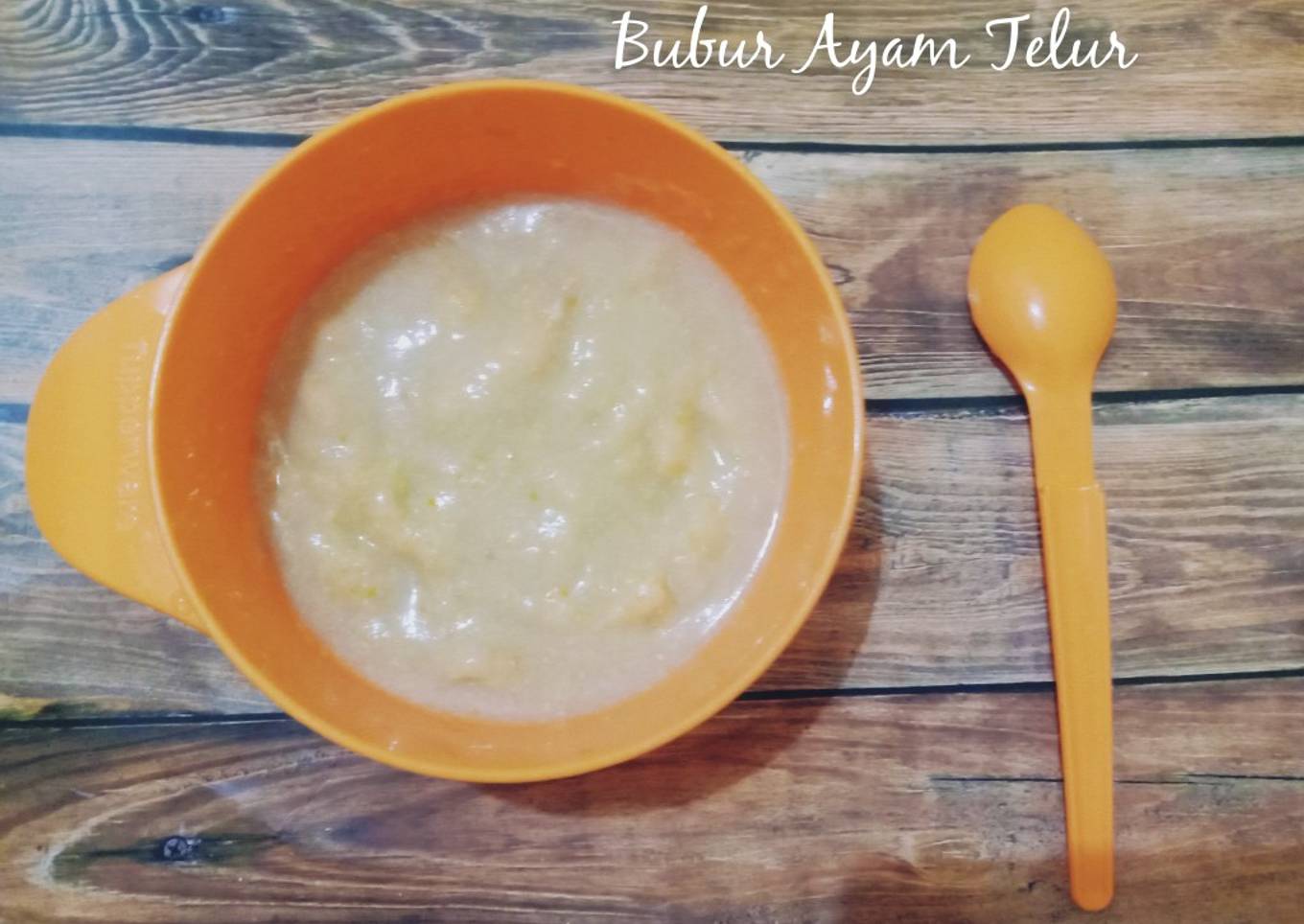 Bubur Ayam Telur MPASI 6+