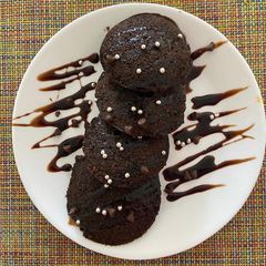 A picture of Chocolate idli.