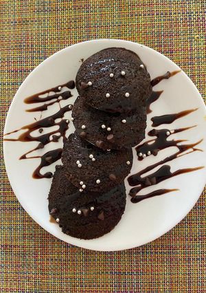 A picture of Chocolate idli.