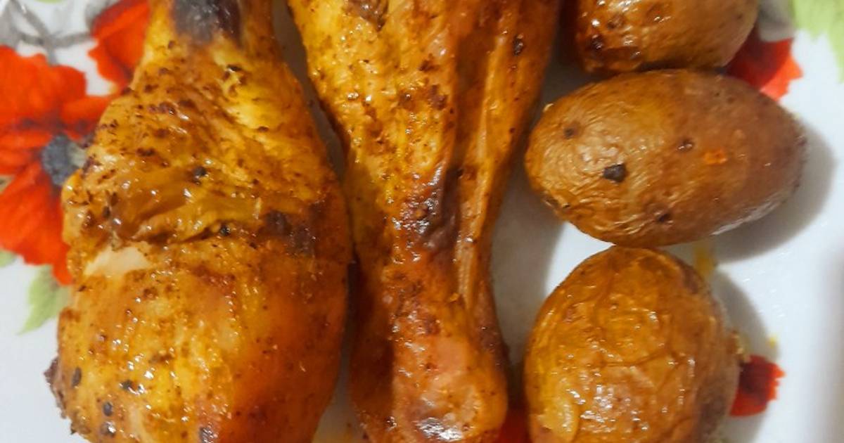 Рецепт 1: Курица с капустой и картошкой