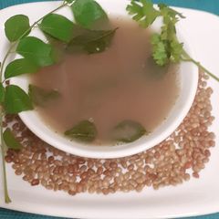 A picture of Kulith Saar Or Liquid Horse Gram Gravy.