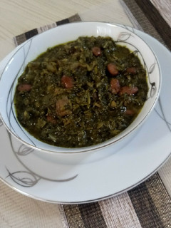 عکسی از دستور قورمه سبزی🍀