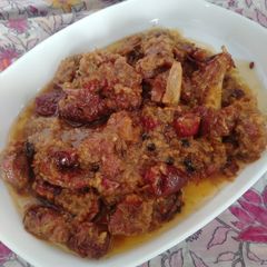 A picture of Mutton stew مٹن اسٹو.
