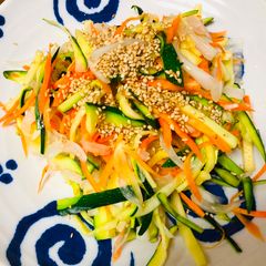 A picture of Zucchini Salad.