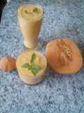 Smoothie de melón y durazno