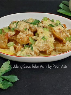 Foto resep Udang Saus Telur Asin (Telur Bebek Asin)
