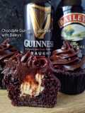 Chocolate Guinness Cupcakes with Baileys😋👌