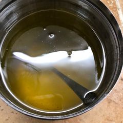 A picture of Homemade desi ghee.