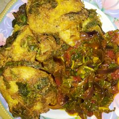 A picture of Waterleaf Golden Yam.