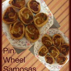 Pinwheel samosa A picture of Pinwheel samosa.