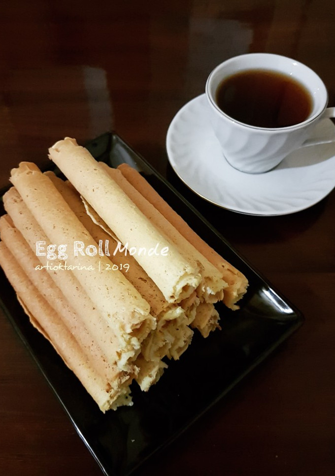 Foto resep Egg roll monde aka kue semprong