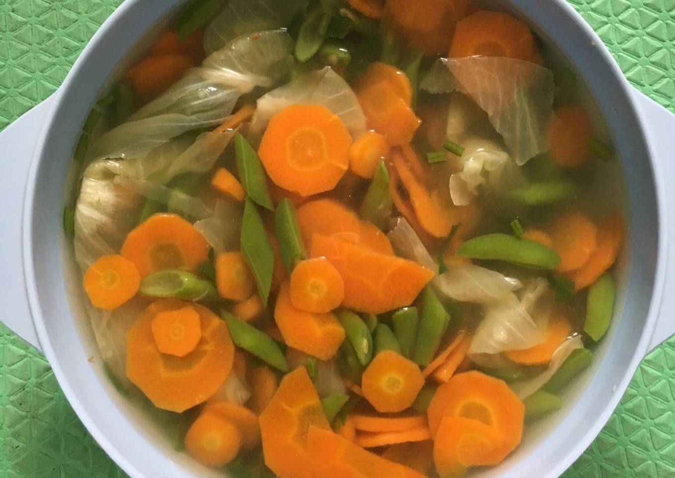 Sayur Sop ala Anak Kost