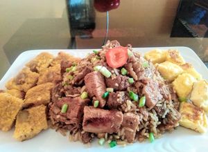 Una foto de Arroz chaufa 3 sabores 👍🇵🇪