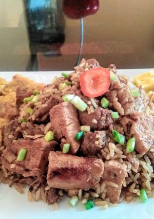 Una foto de Arroz chaufa 3 sabores 👍🇵🇪