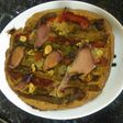 Coca de recapte o pizza catalana