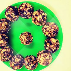 Dry fruit laddoo A picture of Dry fruit laddoo.