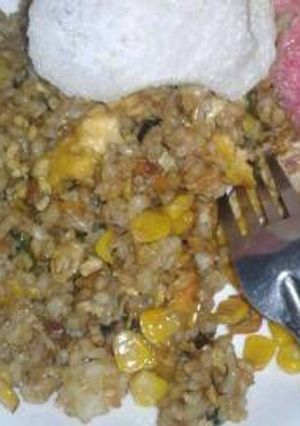 Foto resep Nasi goreng ruwet bundet