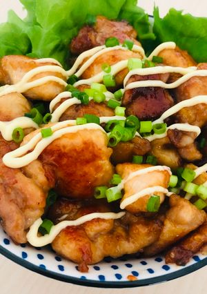 Foto resep Chicken Teriyaki Don (Donburi)