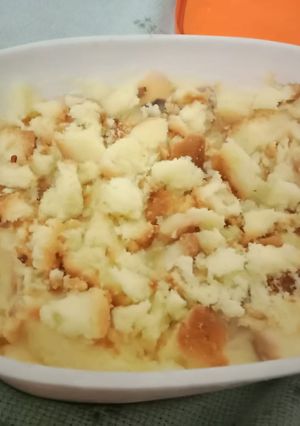 A picture of Simple Custard trifle.