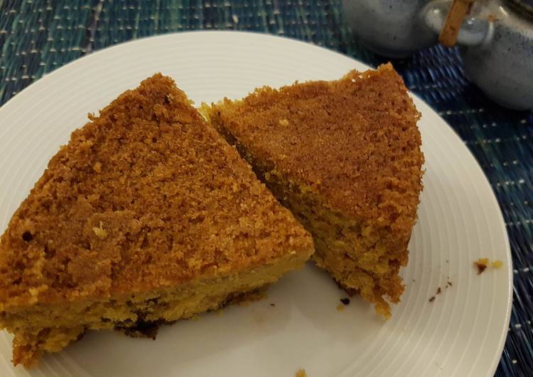 Recipe: Delicious Zesty Orange Tea Cake (eggless)
