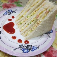A picture of Egg Mayo Sandwiches.