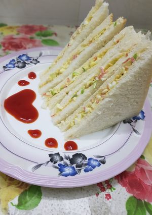 A picture of Egg Mayo Sandwiches.