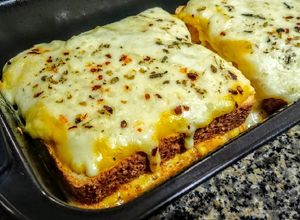 Una foto de CROQUE-Monsieur🥪con Pollo...!😋
