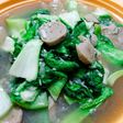 Tumis Pokcoy Bakso Bulat