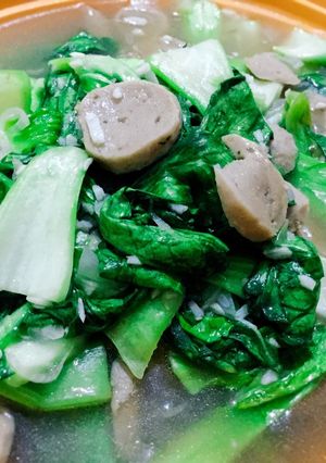Foto resep Tumis Pokcoy Bakso Bulat