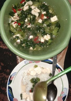 Foto resep Tumis pokcoy tahu sederhana