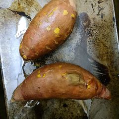 A picture of Roasted Sweet potatoes.