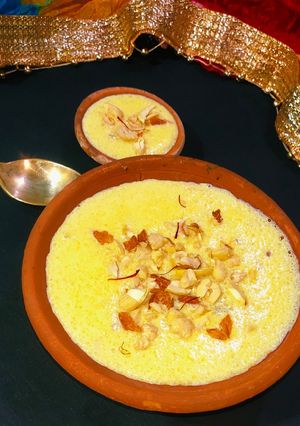 चावल की फिरनी (chawal ki firni recipe in Hindi) रेसिपी मुख्य फोटो