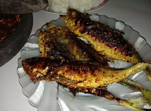 Foto resep Ikan kacangan panggang teflon