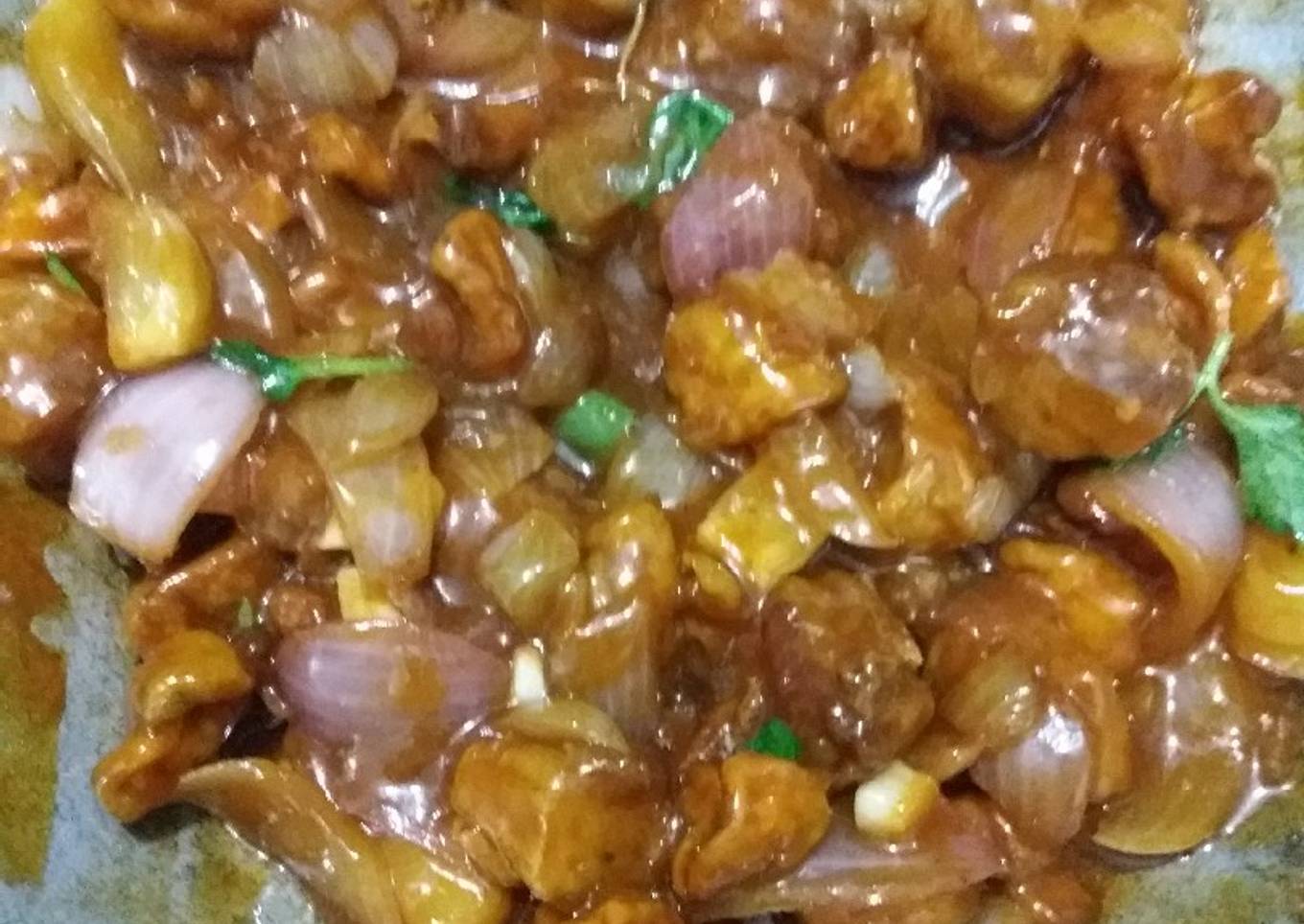 Mushroom chilli