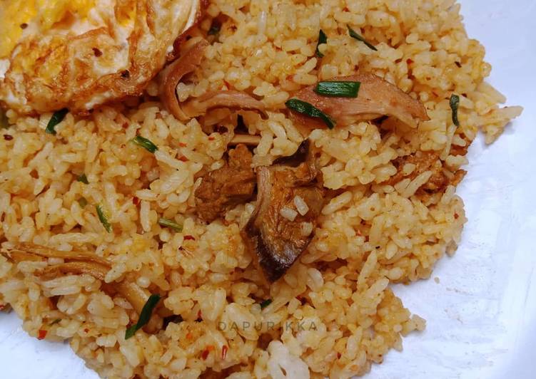 Langkah Mudah untuk Menyiapkan Nasi goreng kare yang Lezat